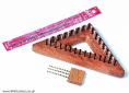 Hazel Rose triangular looms
