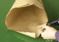 trimming the cone distaff | Wild Fibres natural fibres
