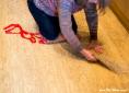 Fanning the flax for the distaff | Natural Fibres