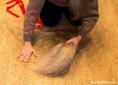 Fanning the flax for the distaff | Natural Fibres